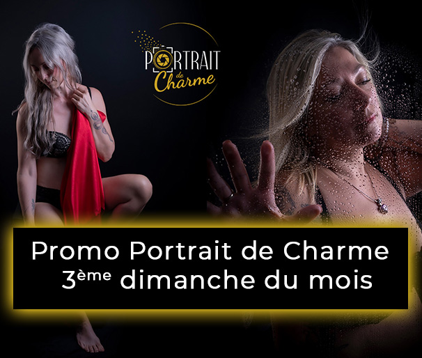 Promotion Portrait de Charme - Photo boudoir 2026
