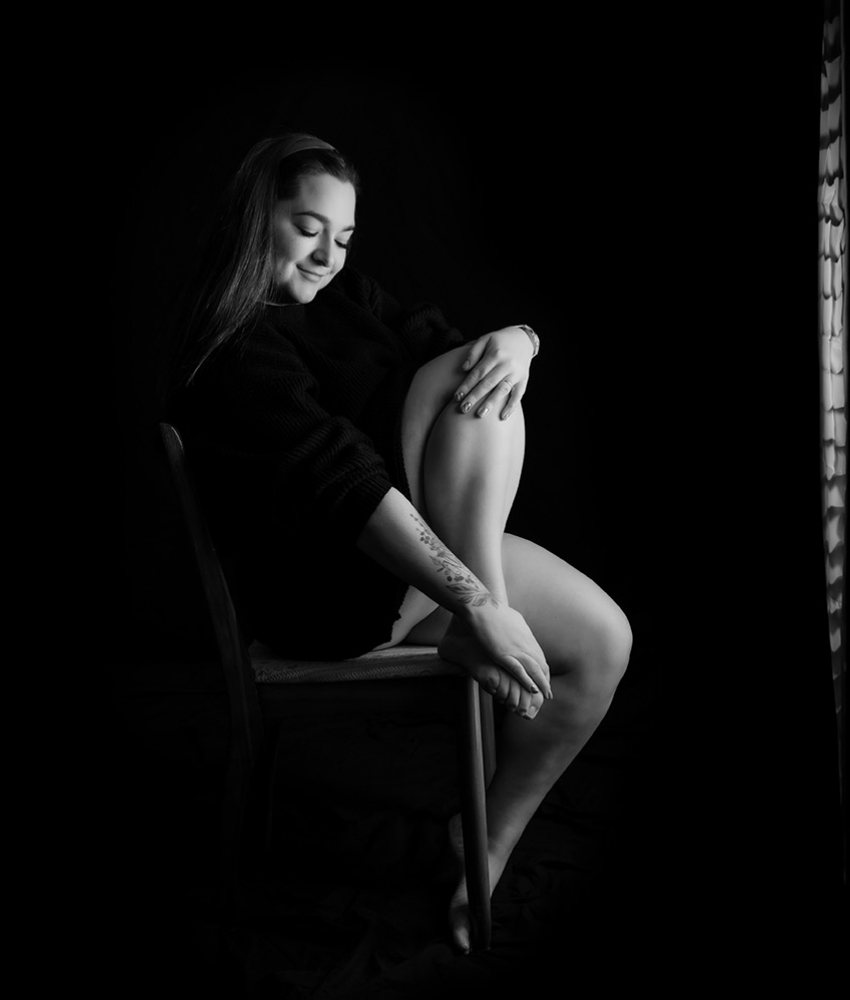 Clair-obscur en photo boudoir : Une expérience unique, une œuvre d&#039;art à part entière