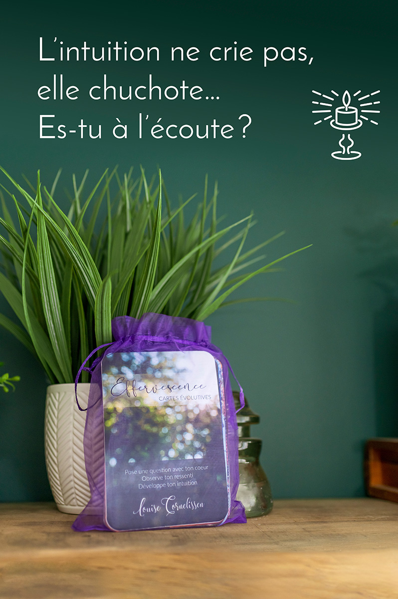 Cartes évolutives Effervescence - Développe ton intuition